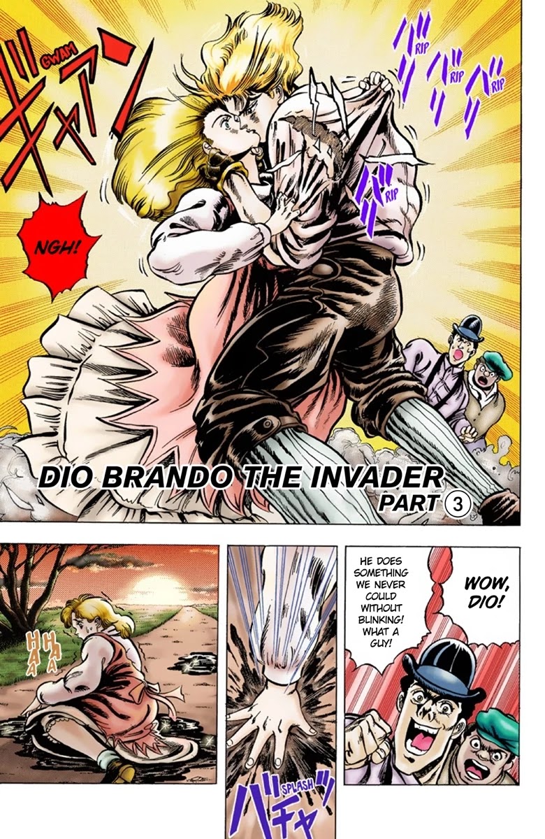 JoJo’s Bizarre Adventure Part 1 – Phantom Blood (Colored) Chapter 4 - Page 2