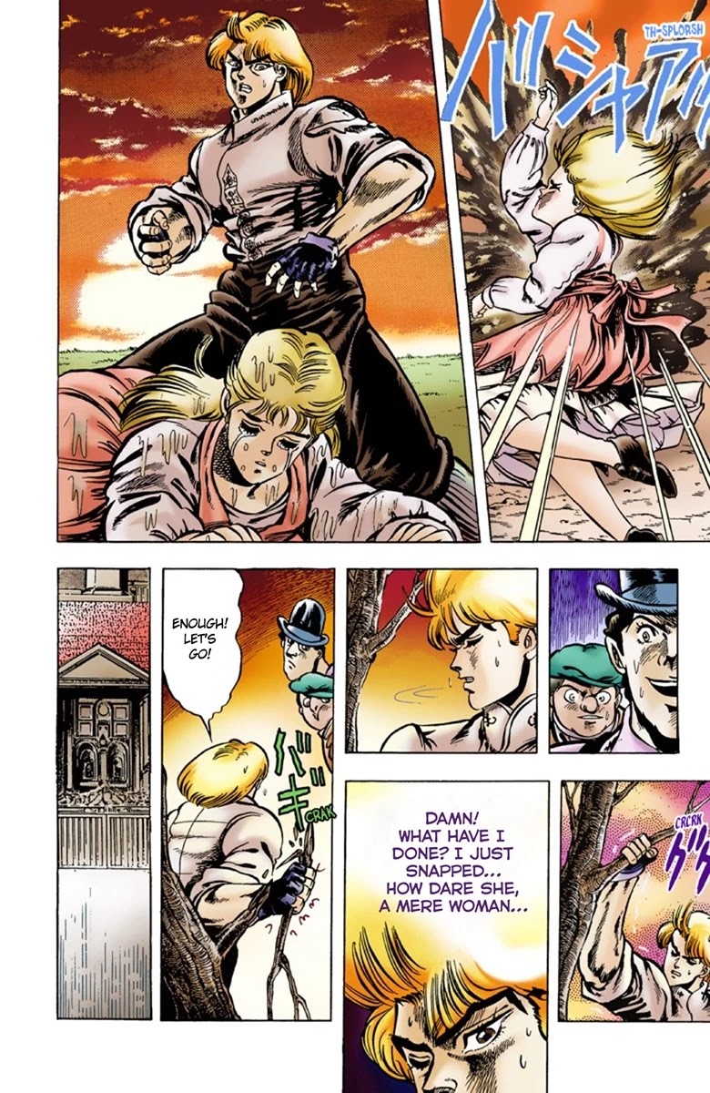 JoJo’s Bizarre Adventure Part 1 – Phantom Blood (Colored) Chapter 4 - Page 7