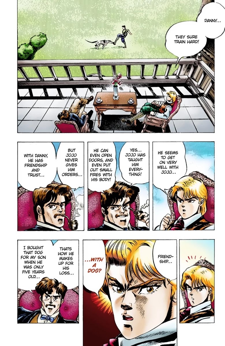 JoJo’s Bizarre Adventure Part 1 – Phantom Blood (Colored) Chapter 4 - Page 9