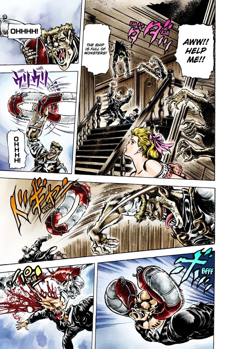 JoJo’s Bizarre Adventure Part 1 – Phantom Blood (Colored) Chapter 43 - Page 6