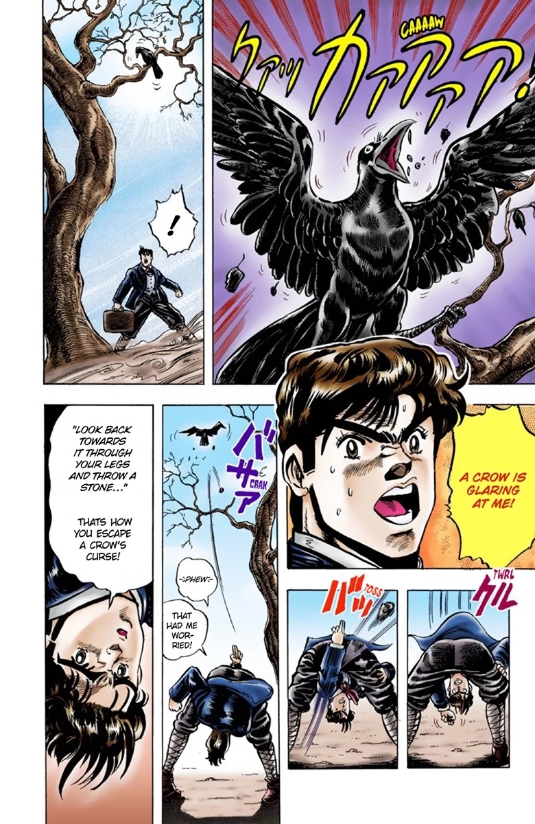 JoJo’s Bizarre Adventure Part 1 – Phantom Blood (Colored) Chapter 5 - Page 12