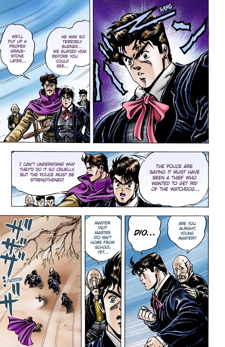 JoJo’s Bizarre Adventure Part 1 – Phantom Blood (Colored) Chapter 5 - Page 17