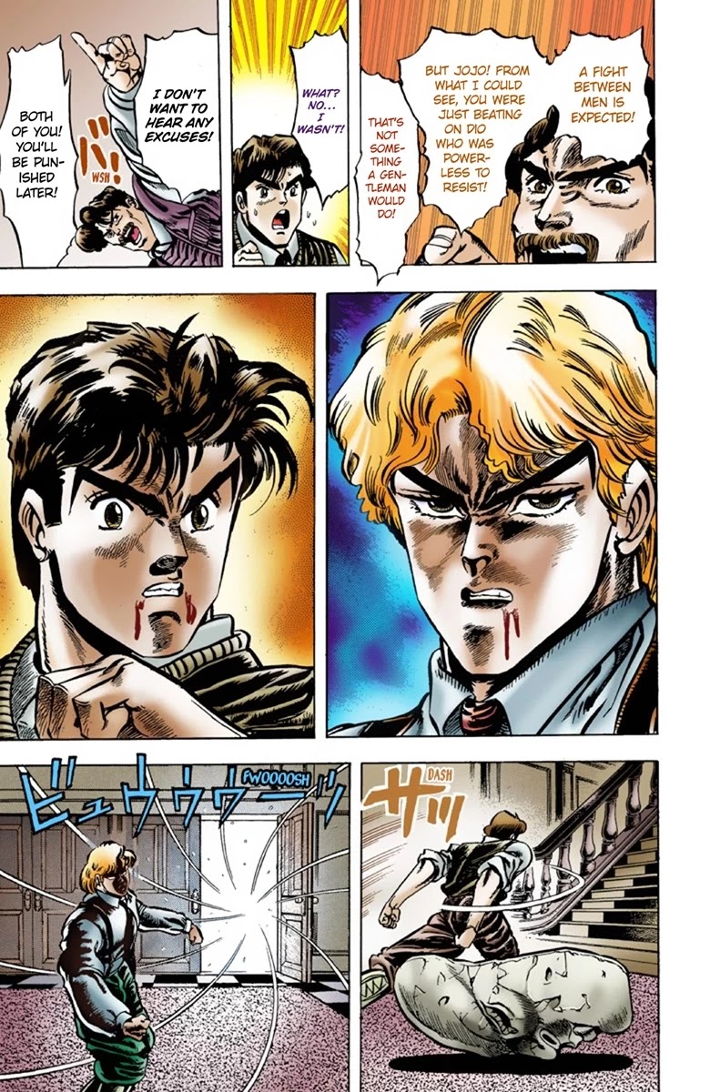 JoJo’s Bizarre Adventure Part 1 – Phantom Blood (Colored) Chapter 5 - Page 7