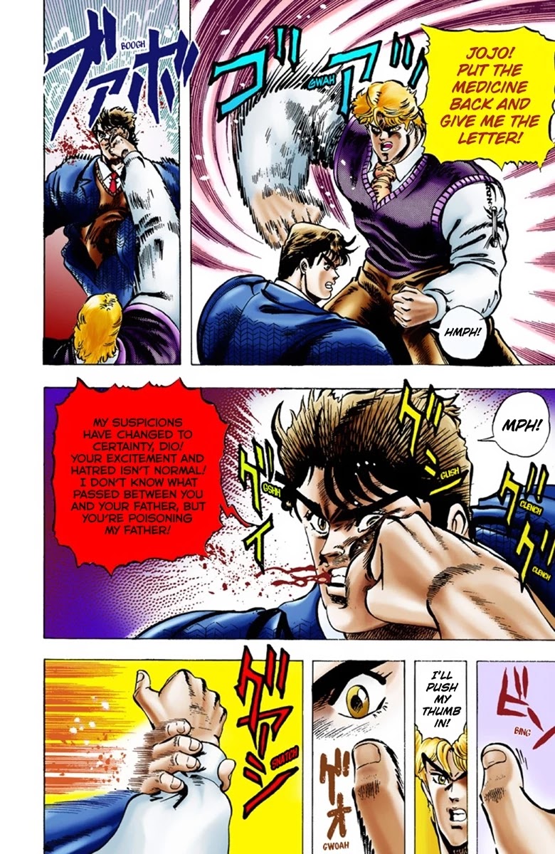 JoJo’s Bizarre Adventure Part 1 – Phantom Blood (Colored) Chapter 7 - Page 14