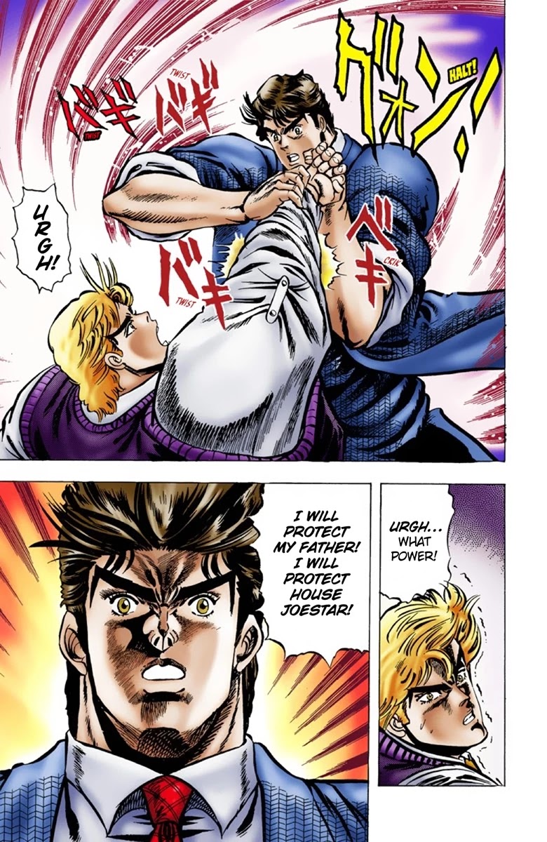 JoJo’s Bizarre Adventure Part 1 – Phantom Blood (Colored) Chapter 7 - Page 15