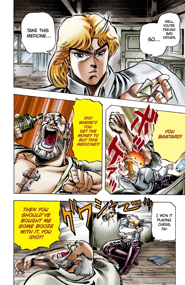 JoJo’s Bizarre Adventure Part 1 – Phantom Blood (Colored) Chapter 7 - Page 2