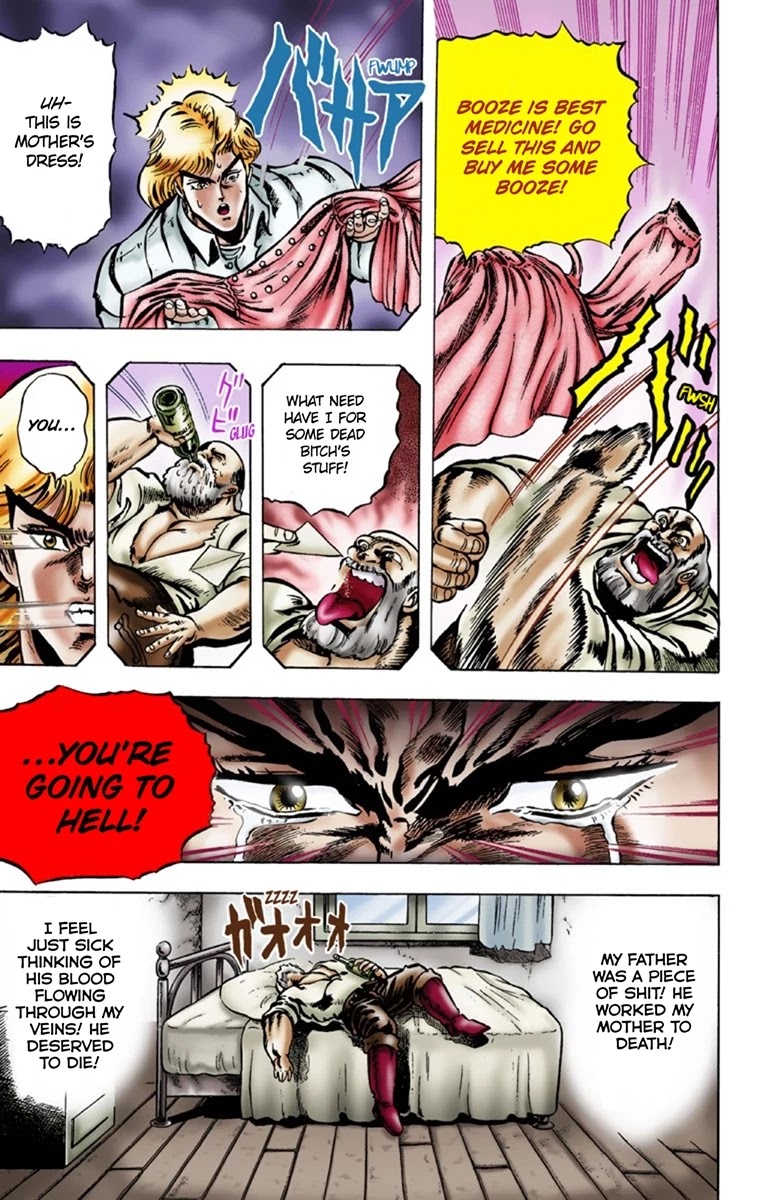 JoJo’s Bizarre Adventure Part 1 – Phantom Blood (Colored) Chapter 7 - Page 3