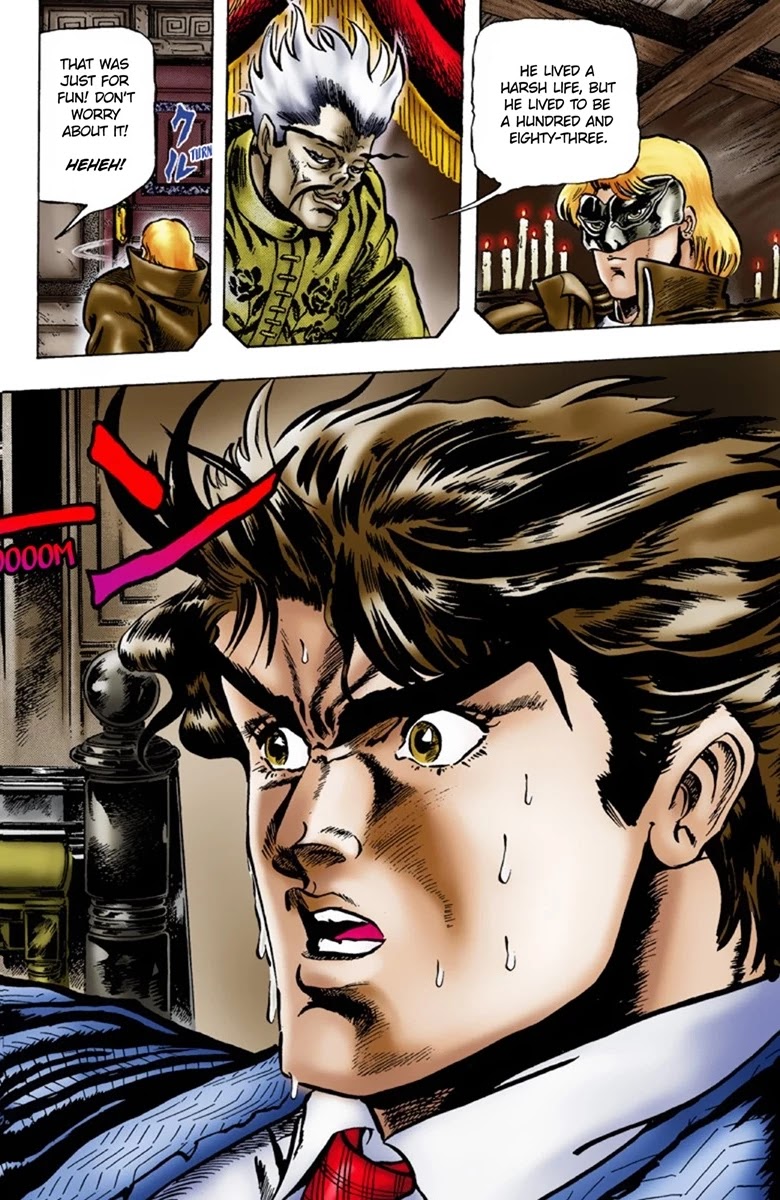 JoJo’s Bizarre Adventure Part 1 – Phantom Blood (Colored) Chapter 7 - Page 6