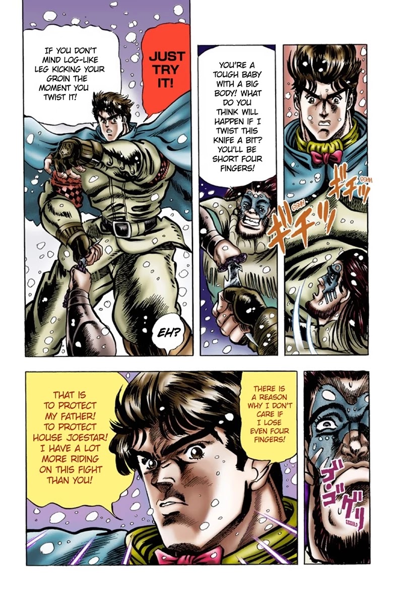 JoJo’s Bizarre Adventure Part 1 – Phantom Blood (Colored) Chapter 8 - Page 18