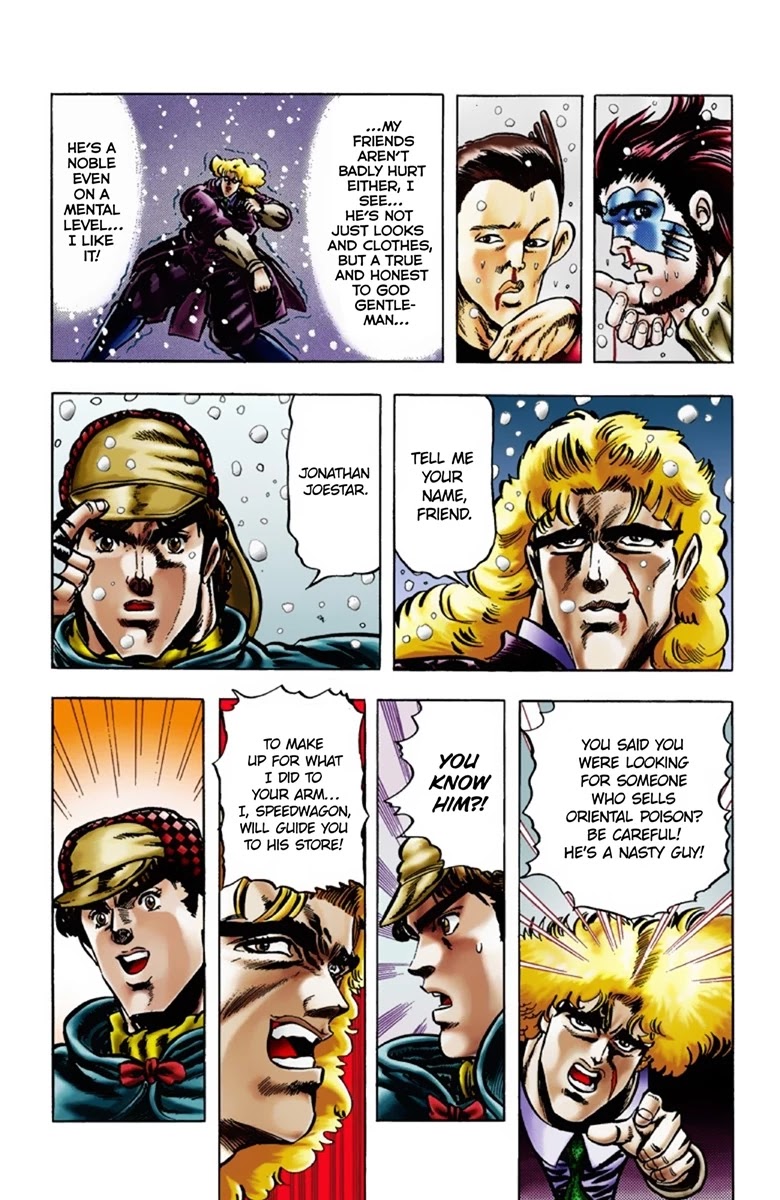 JoJo’s Bizarre Adventure Part 1 – Phantom Blood (Colored) Chapter 9 - Page 14