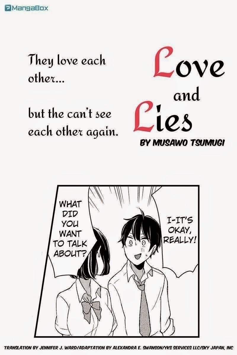 Love and Lies Chapter 15 - Page 1