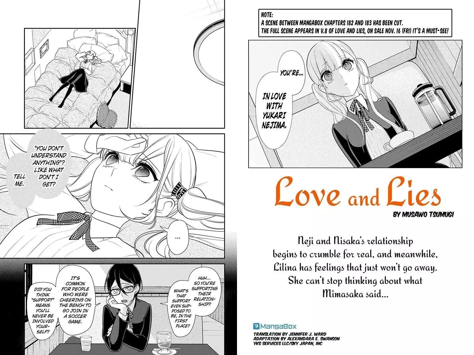 Love and Lies Chapter 183 - Page 1