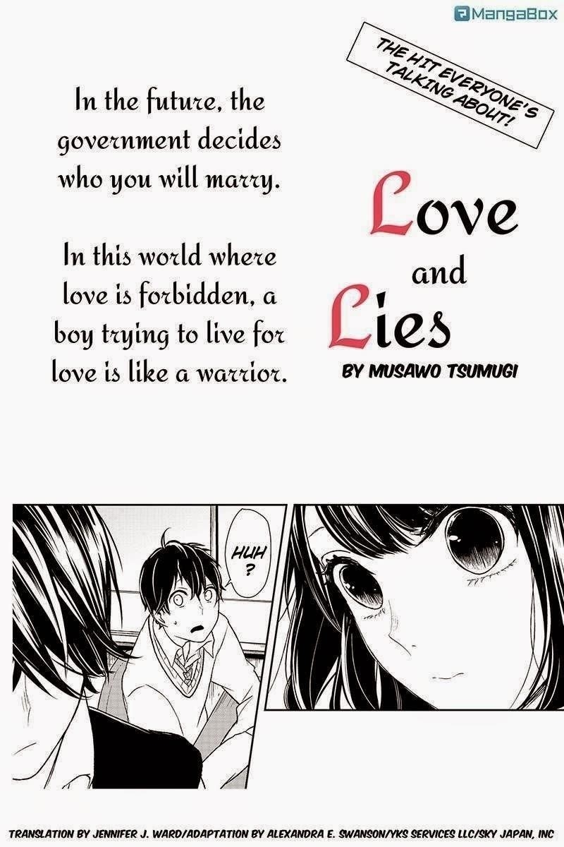 Love and Lies Chapter 8 - Page 1