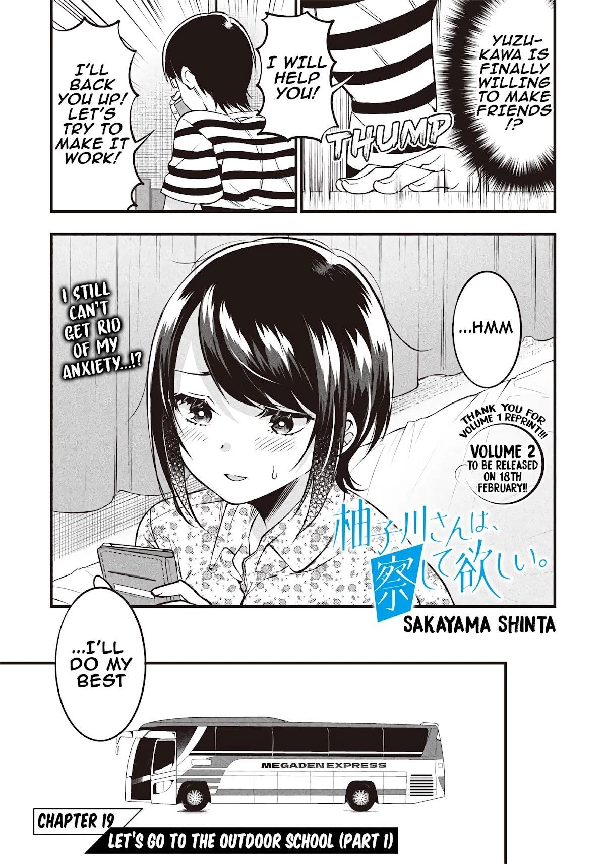 Yuzukawa-San Wa, Sasshite Hoshii Chapter 19 - Page 3