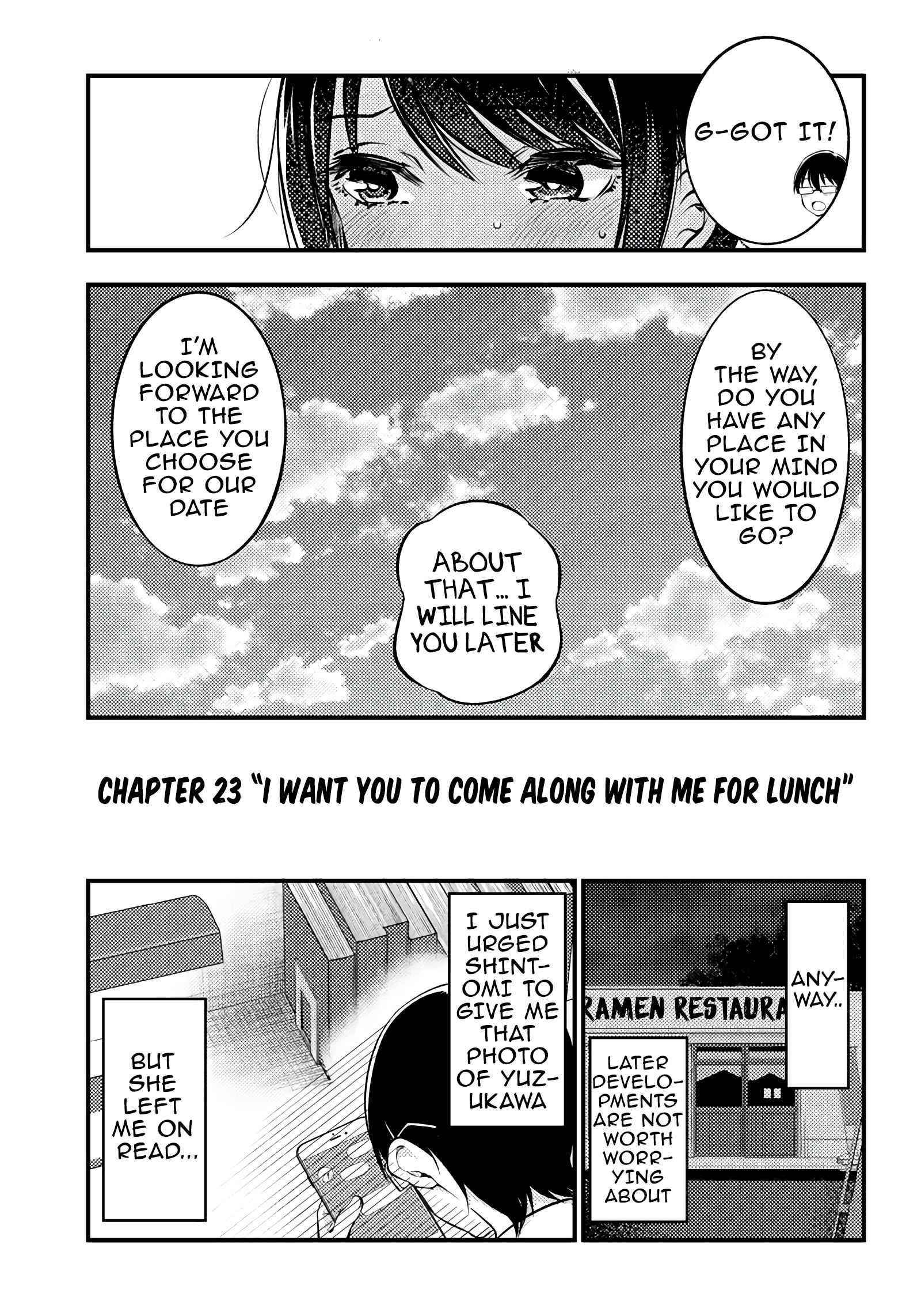 Yuzukawa-San Wa, Sasshite Hoshii Chapter 23 - Page 17