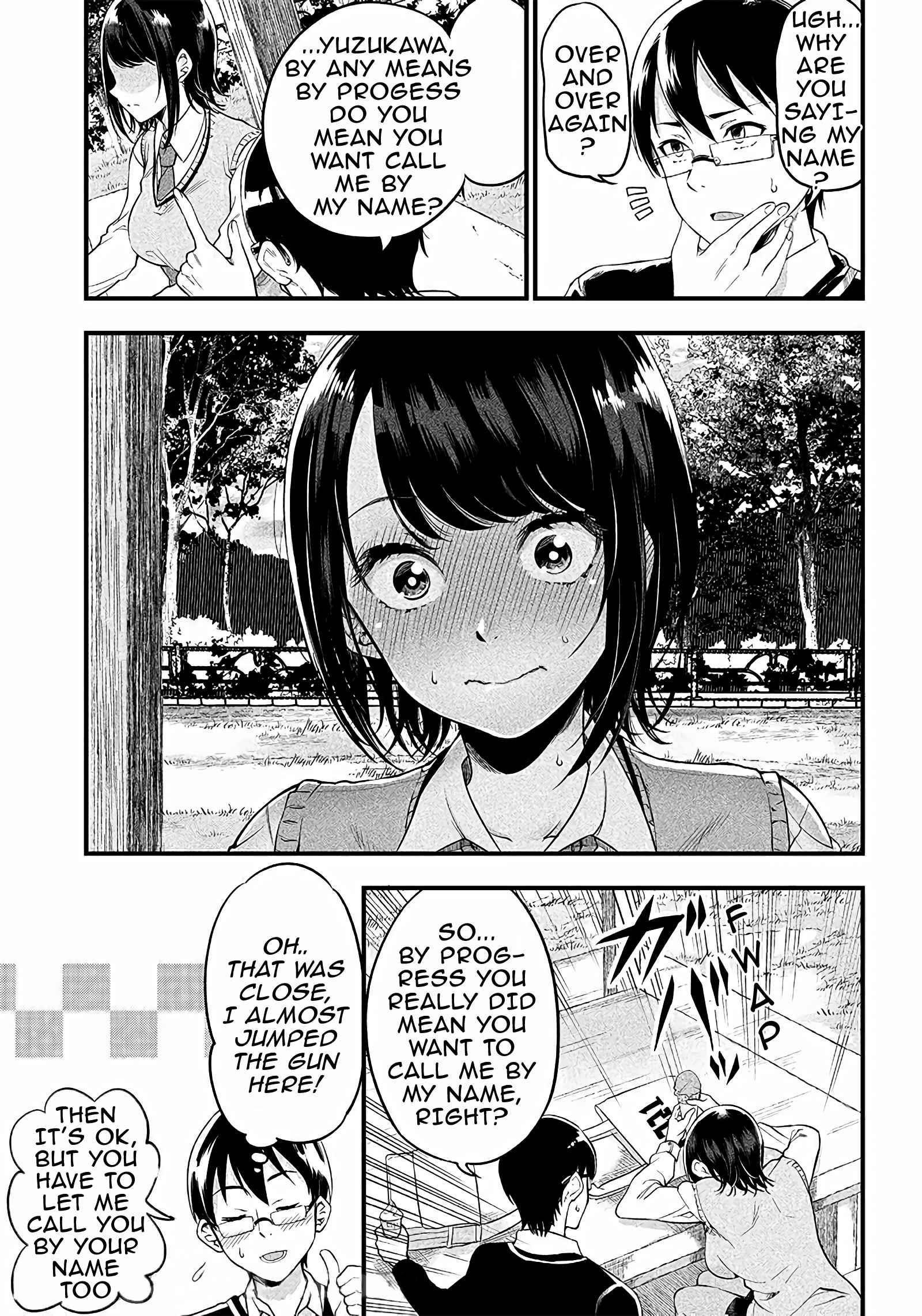 Yuzukawa-San Wa, Sasshite Hoshii Chapter 3 - Page 9