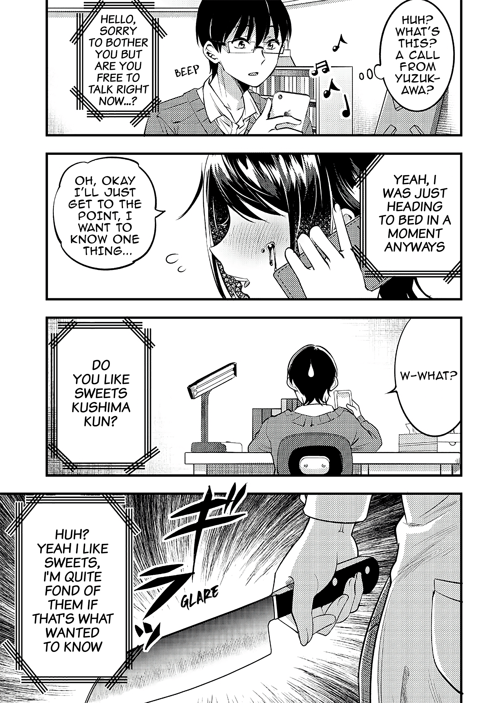 Yuzukawa-San Wa, Sasshite Hoshii Chapter 32 - Page 1