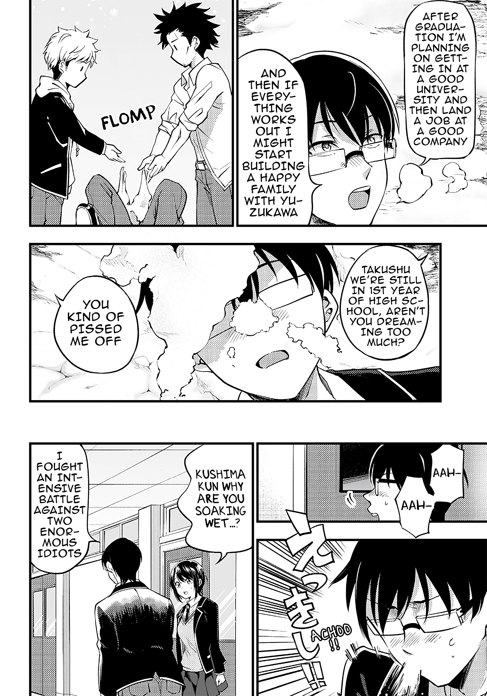 Yuzukawa-San Wa, Sasshite Hoshii Chapter 34 - Page 8