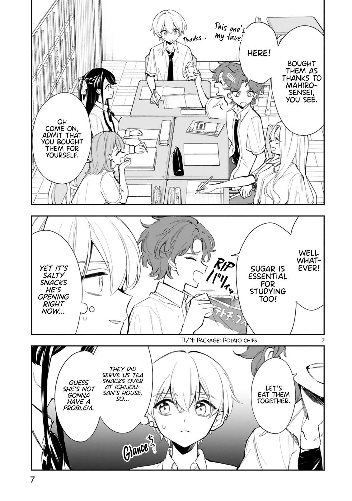 Ichijou-San Wa Kao Ni Deyasui Chapter 13 - Page 7