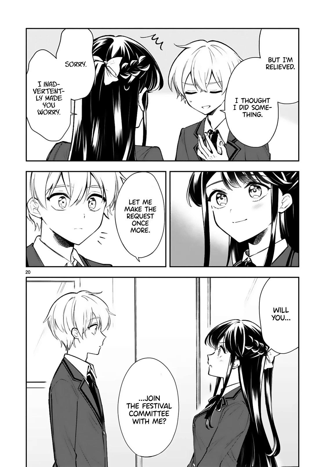 Ichijou-San Wa Kao Ni Deyasui Chapter 20 - Page 21