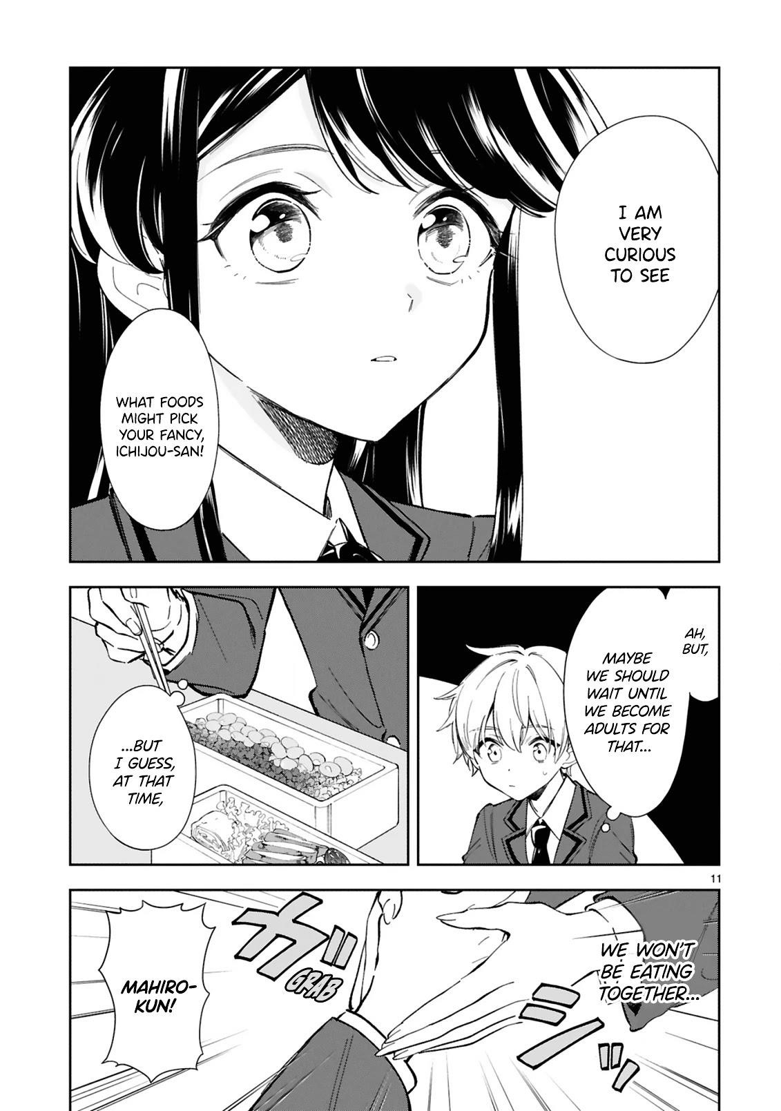 Ichijou-San Wa Kao Ni Deyasui Chapter 7 - Page 11