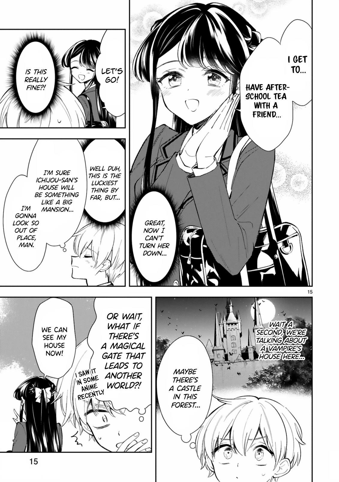 Ichijou-San Wa Kao Ni Deyasui Chapter 8 - Page 15