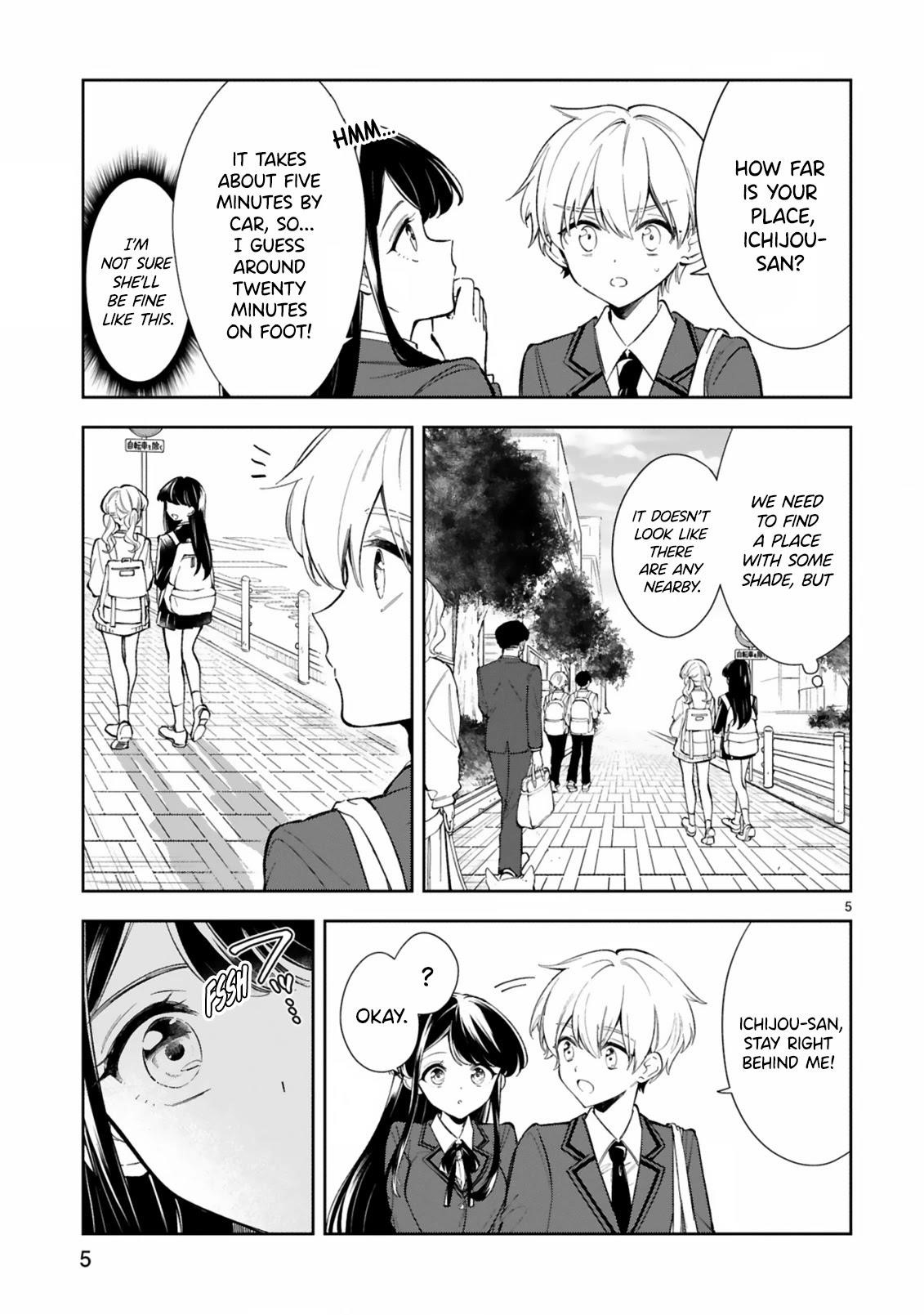 Ichijou-San Wa Kao Ni Deyasui Chapter 8 - Page 5