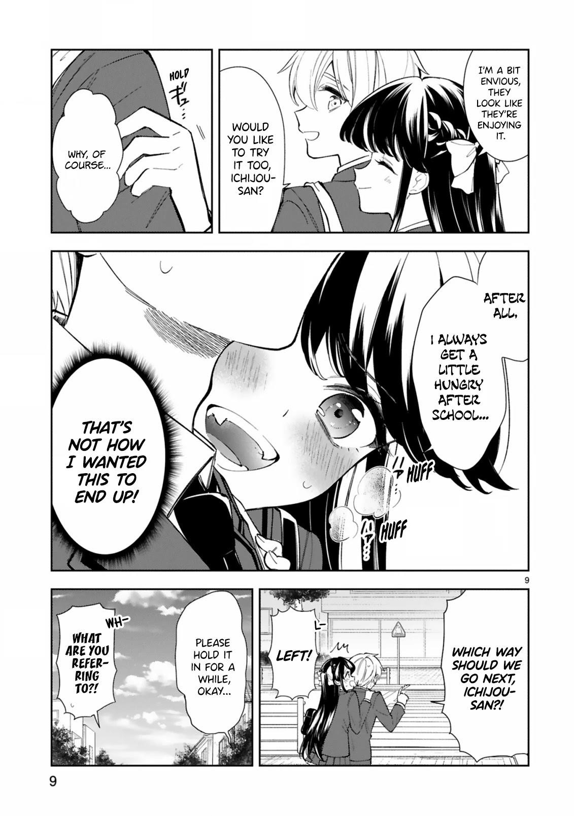 Ichijou-San Wa Kao Ni Deyasui Chapter 8 - Page 9