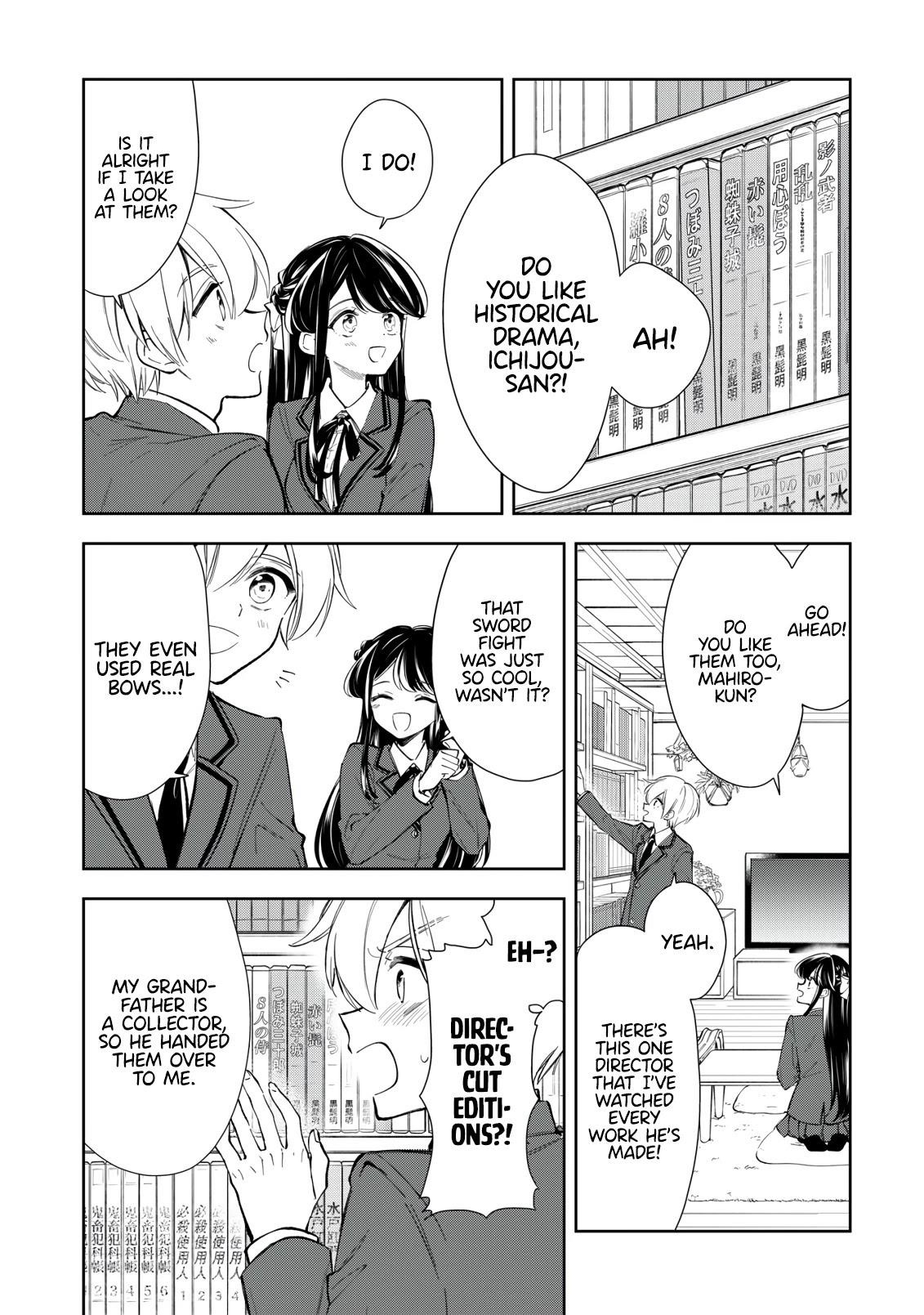 Ichijou-San Wa Kao Ni Deyasui Chapter 9 - Page 13