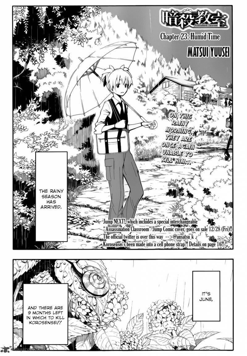 Ansatsu Kyoushitsu Chapter 23 - Page 2