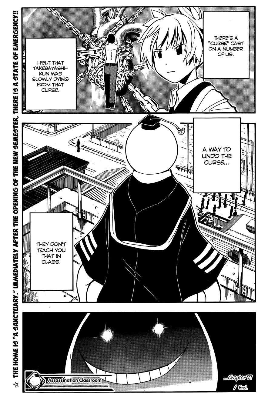 Ansatsu Kyoushitsu Chapter 77 - Page 20