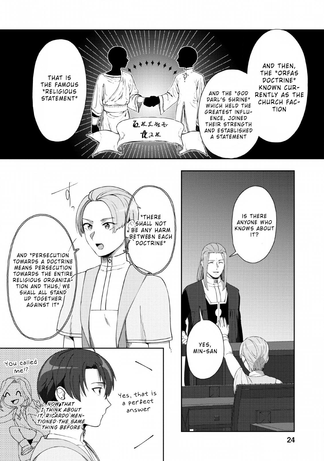 Tenshoku no Shinden wo Hirakimashita Chapter 6 - Page 22