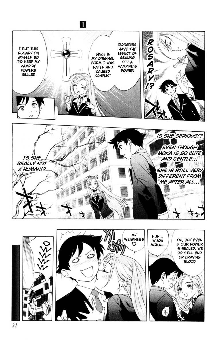 Rosario To Vampire Chapter 1 - Page 33