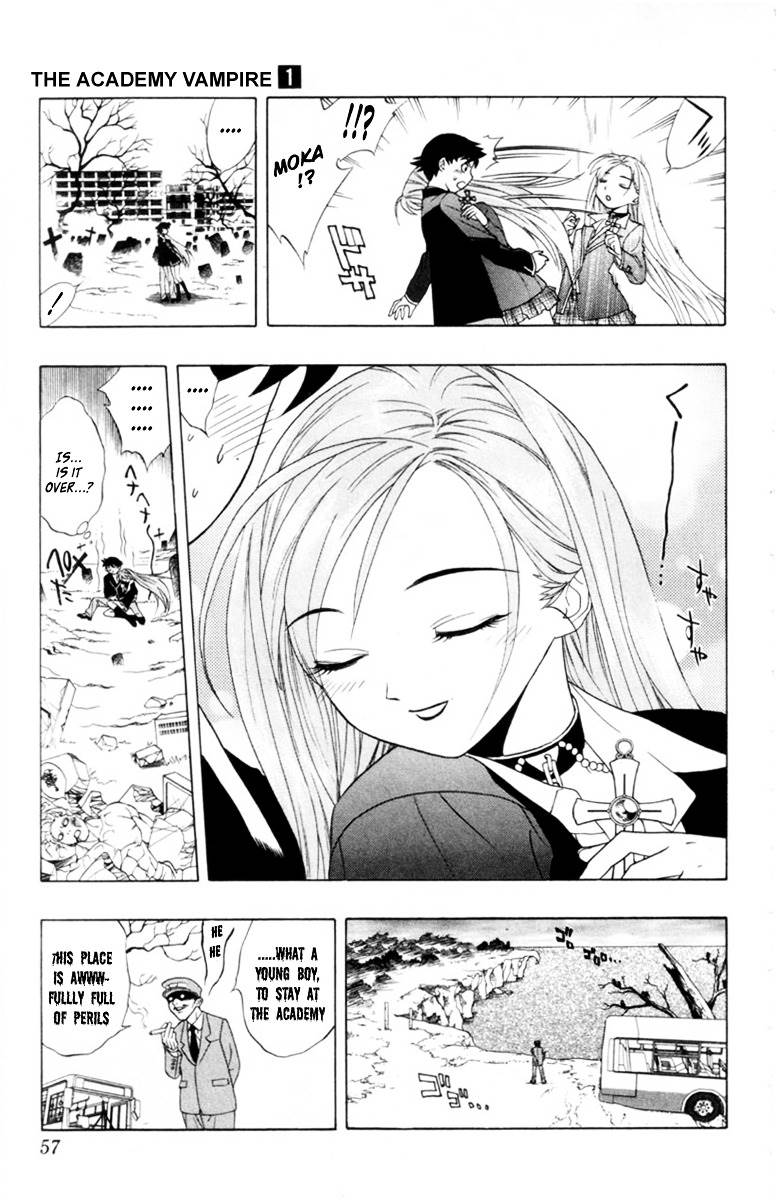 Rosario To Vampire Chapter 1 - Page 58