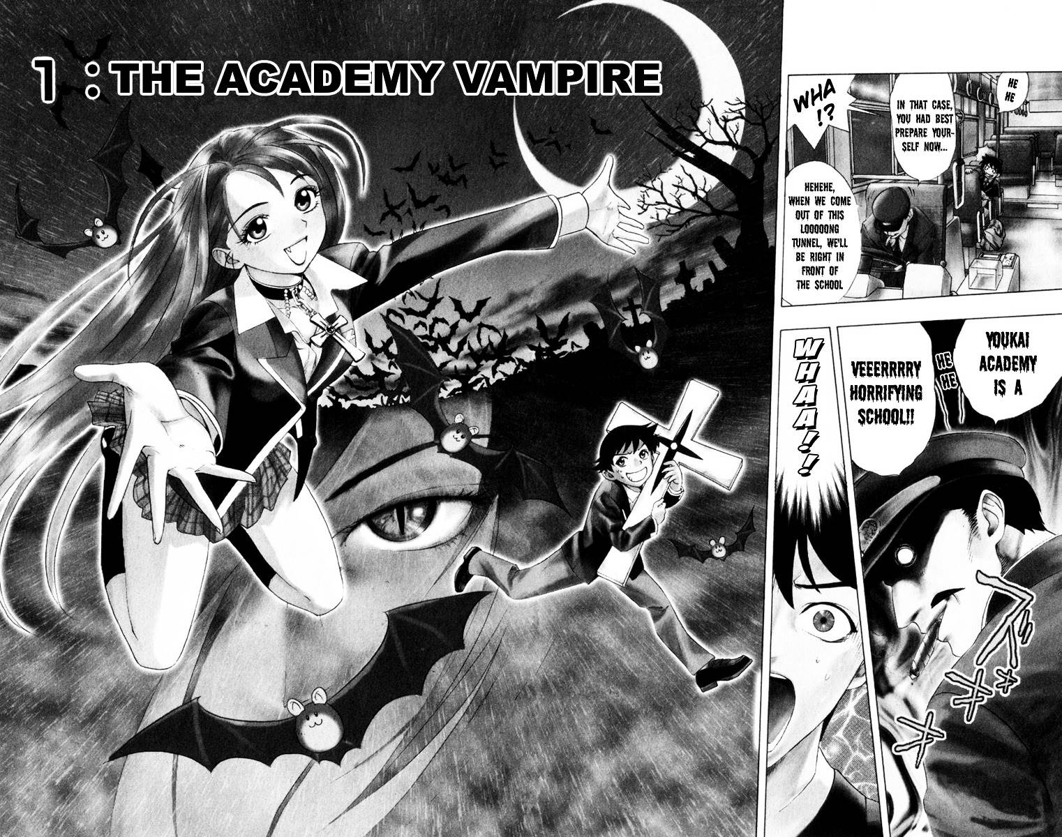 Rosario To Vampire Chapter 1 - Page 9