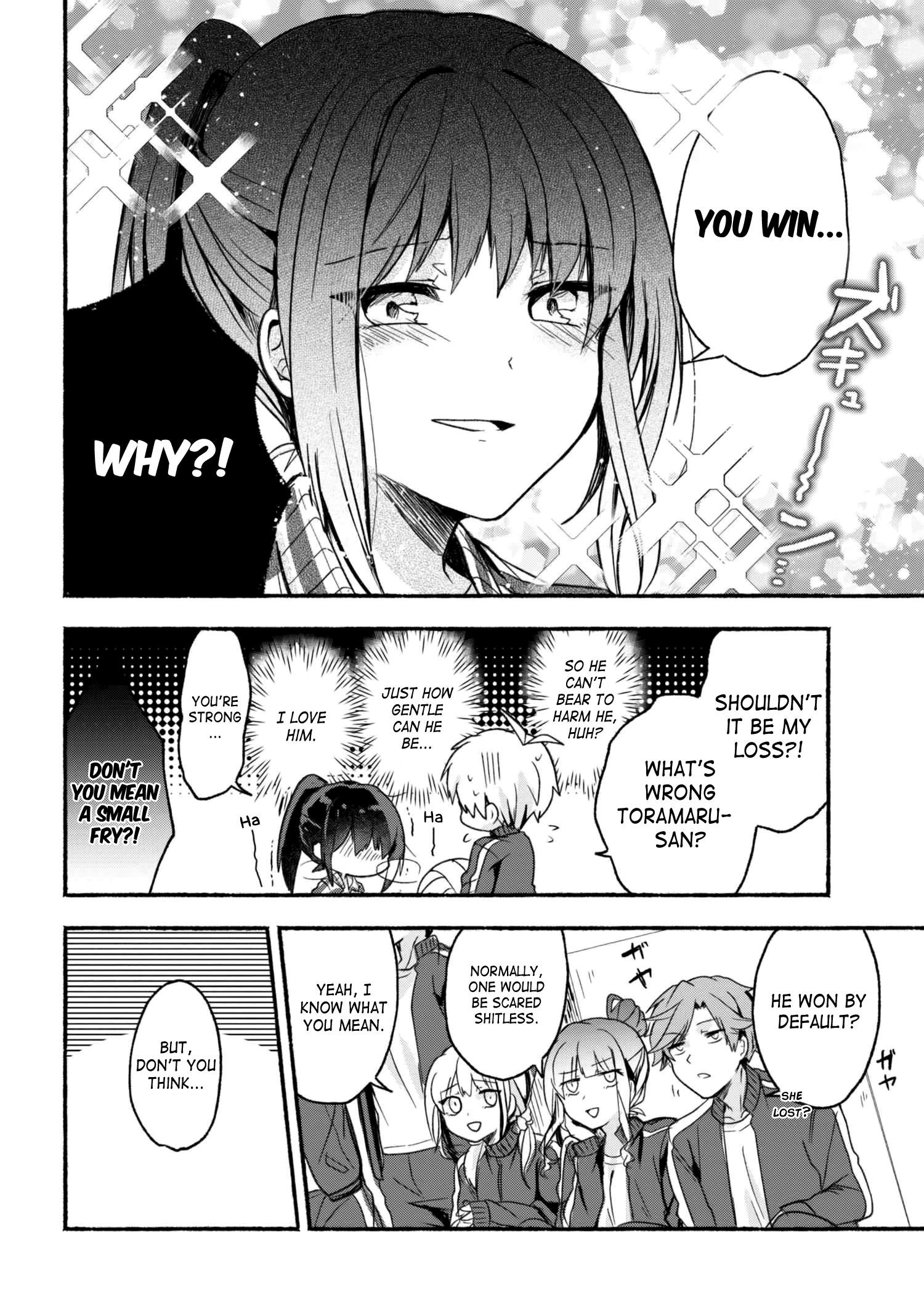 Pashiri Na Boku To Koi Suru Banchou-San Chapter 13 - Page 12