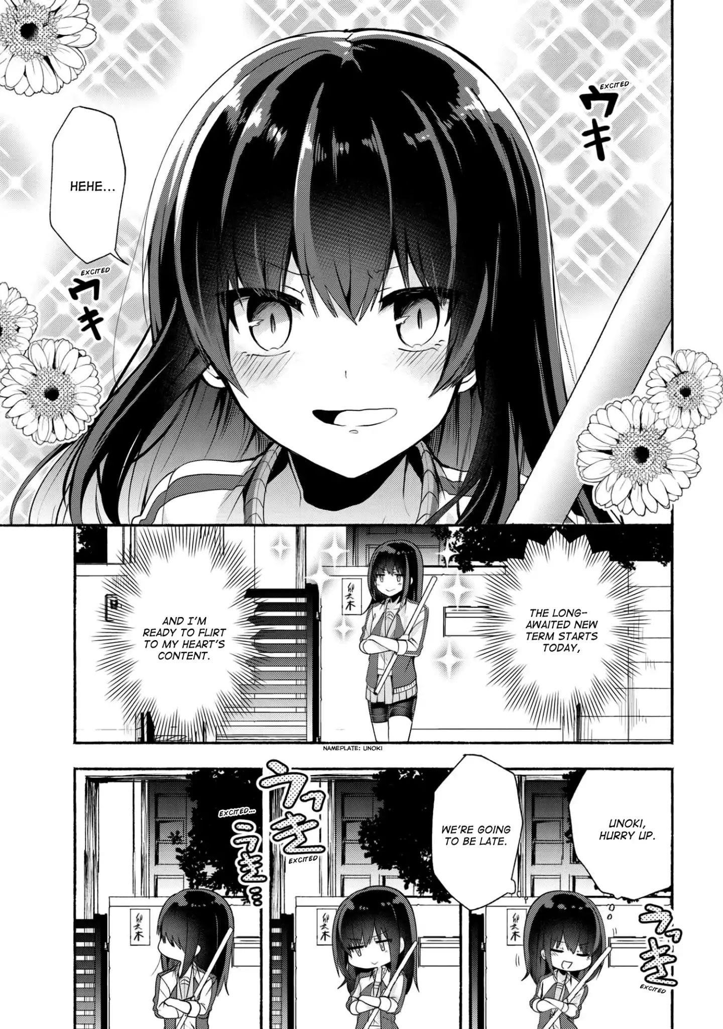 Pashiri Na Boku To Koi Suru Banchou-San Chapter 34 - Page 1