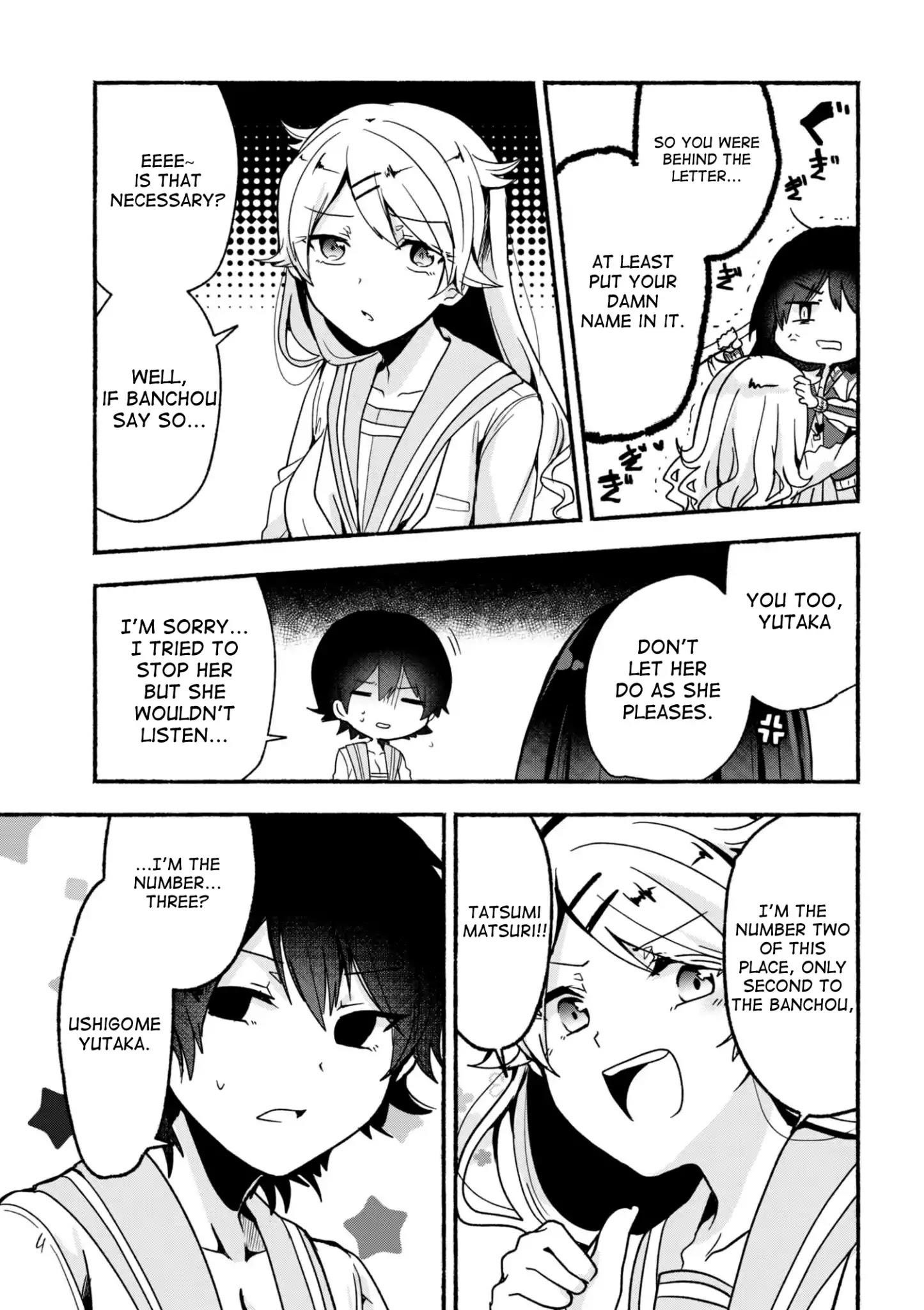 Pashiri Na Boku To Koi Suru Banchou-San Chapter 4 - Page 13