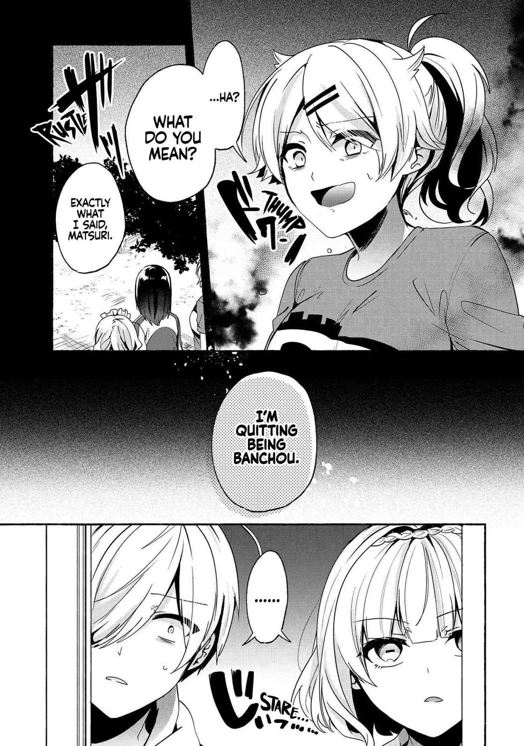 Pashiri Na Boku To Koi Suru Banchou-San Chapter 60 - Page 1