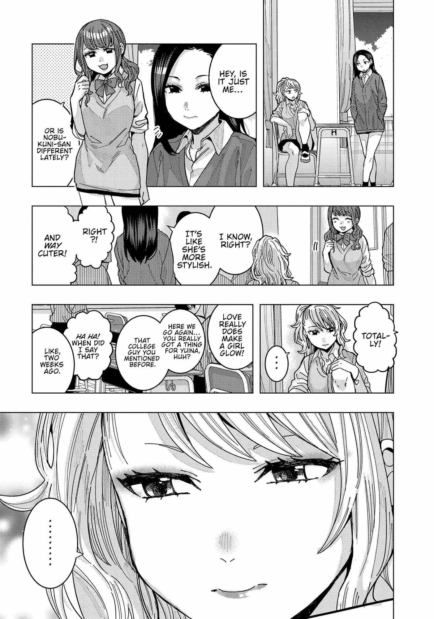 “Nobukuni-san” Does She Like Me? Chapter 40 - Page 3