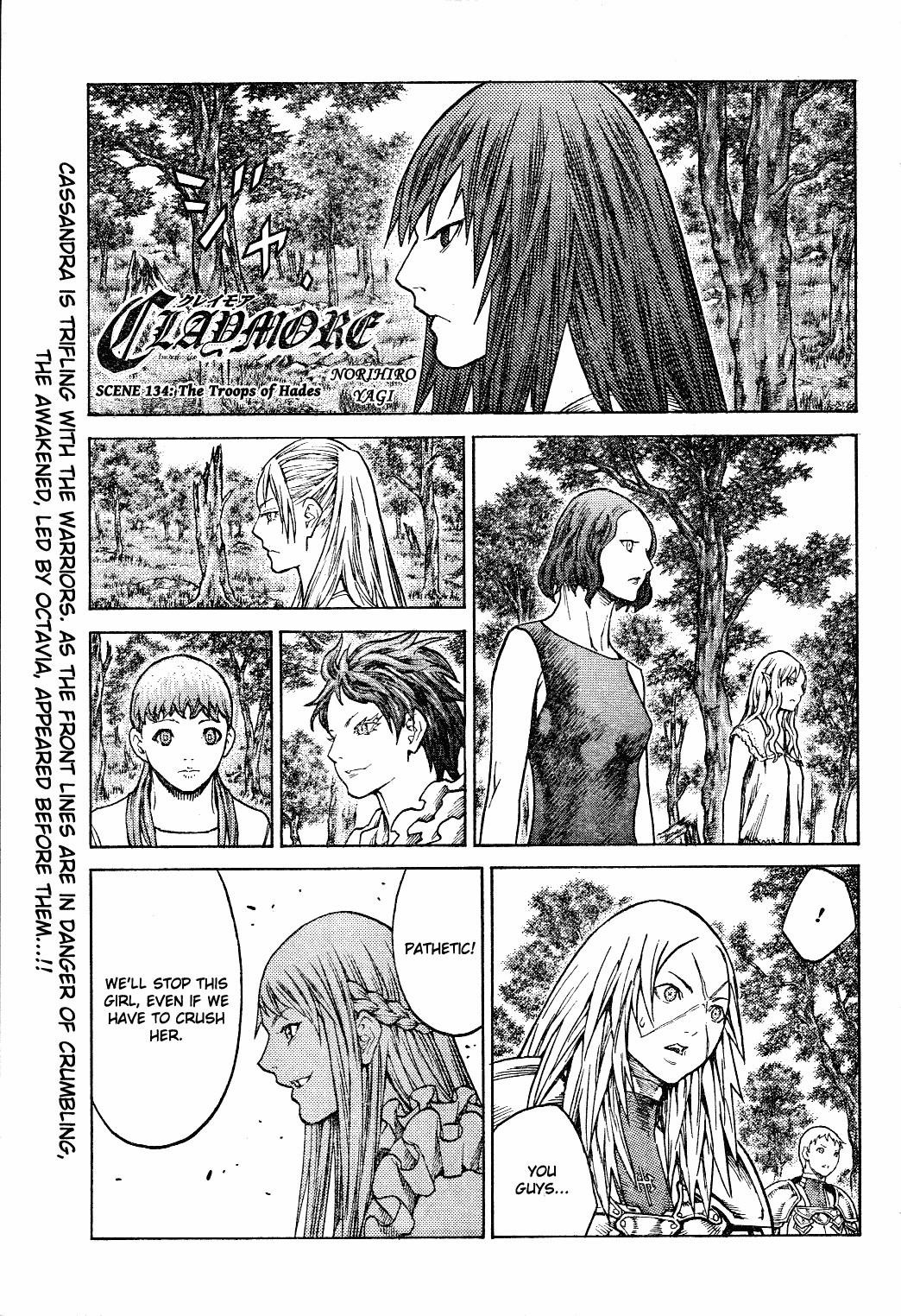 Claymore Chapter 134 - Page 1