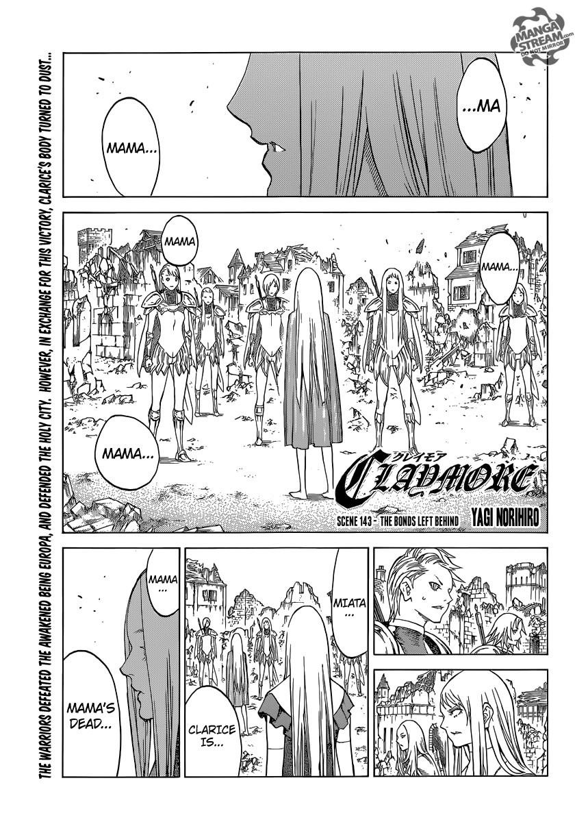 Claymore Chapter 143 - Page 1