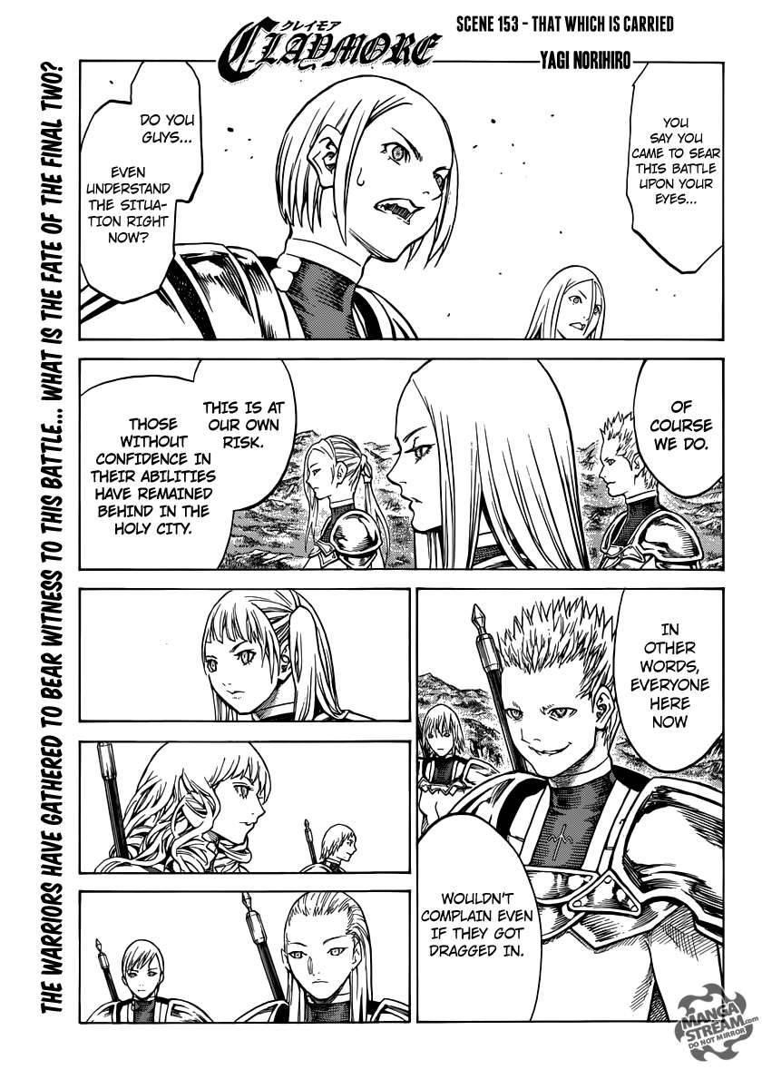 Claymore Chapter 153 - Page 1