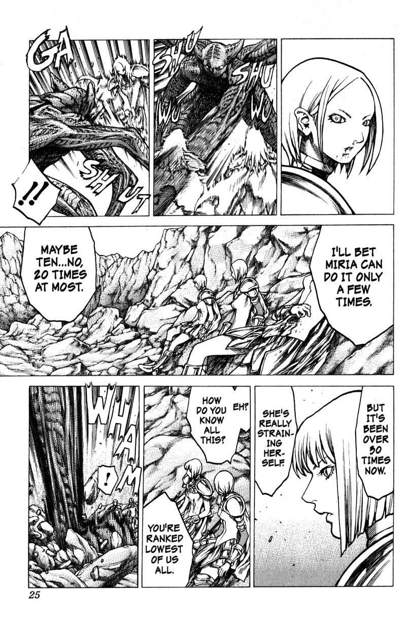 Claymore Chapter 28 - Page 24