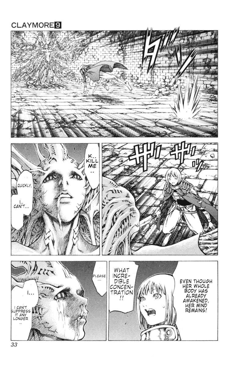 Claymore Chapter 46 - Page 34