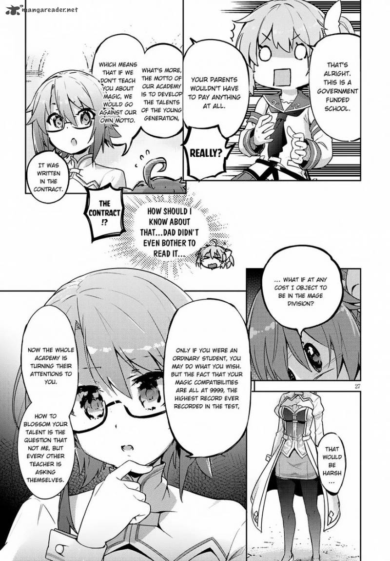 Kenshi O Mezashite Nyugaku Shitanoni Maho Tekisei 9999 Nandesukedo!? Chapter 1 - Page 28