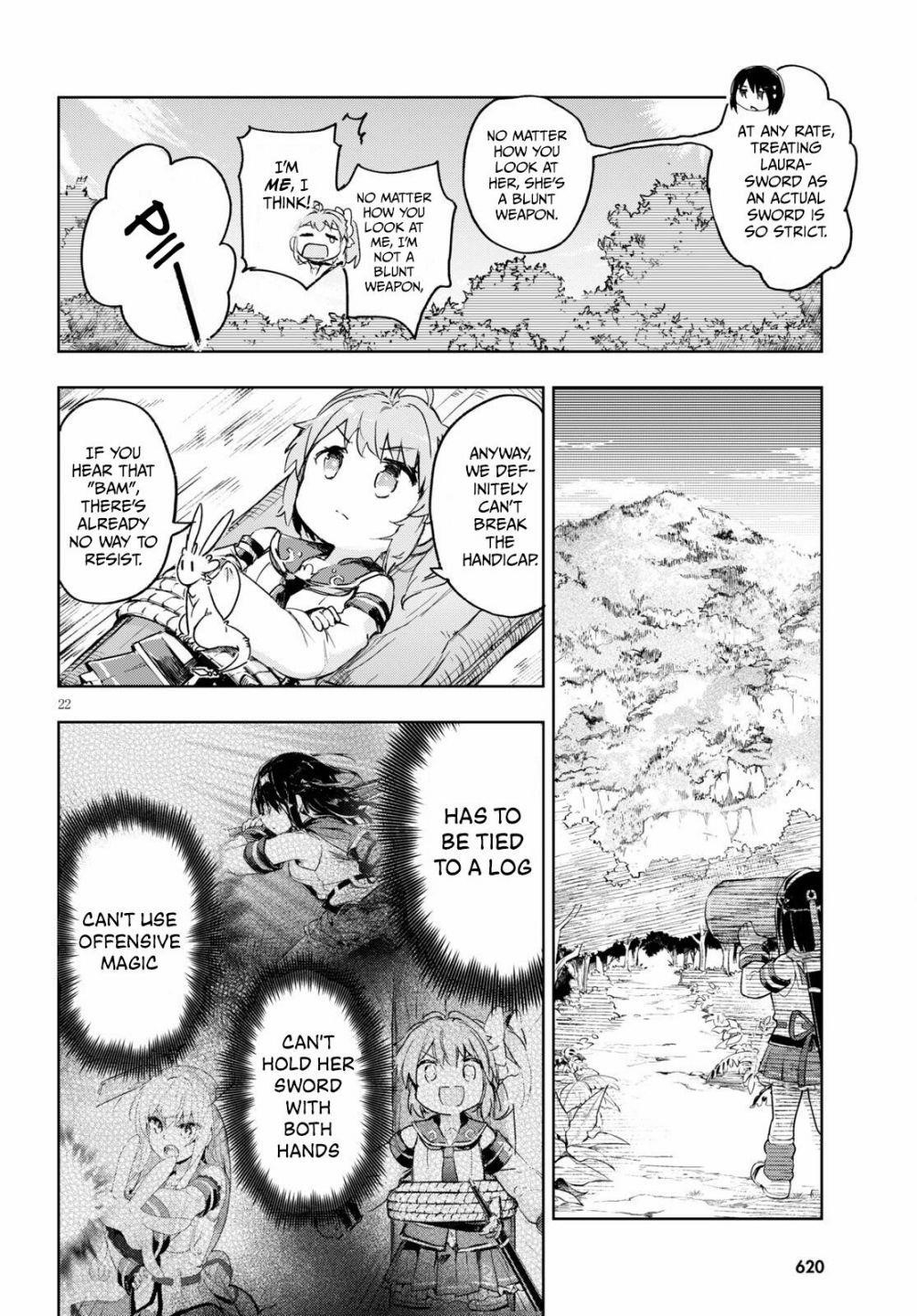 Kenshi O Mezashite Nyugaku Shitanoni Maho Tekisei 9999 Nandesukedo!? Chapter 31 - Page 22