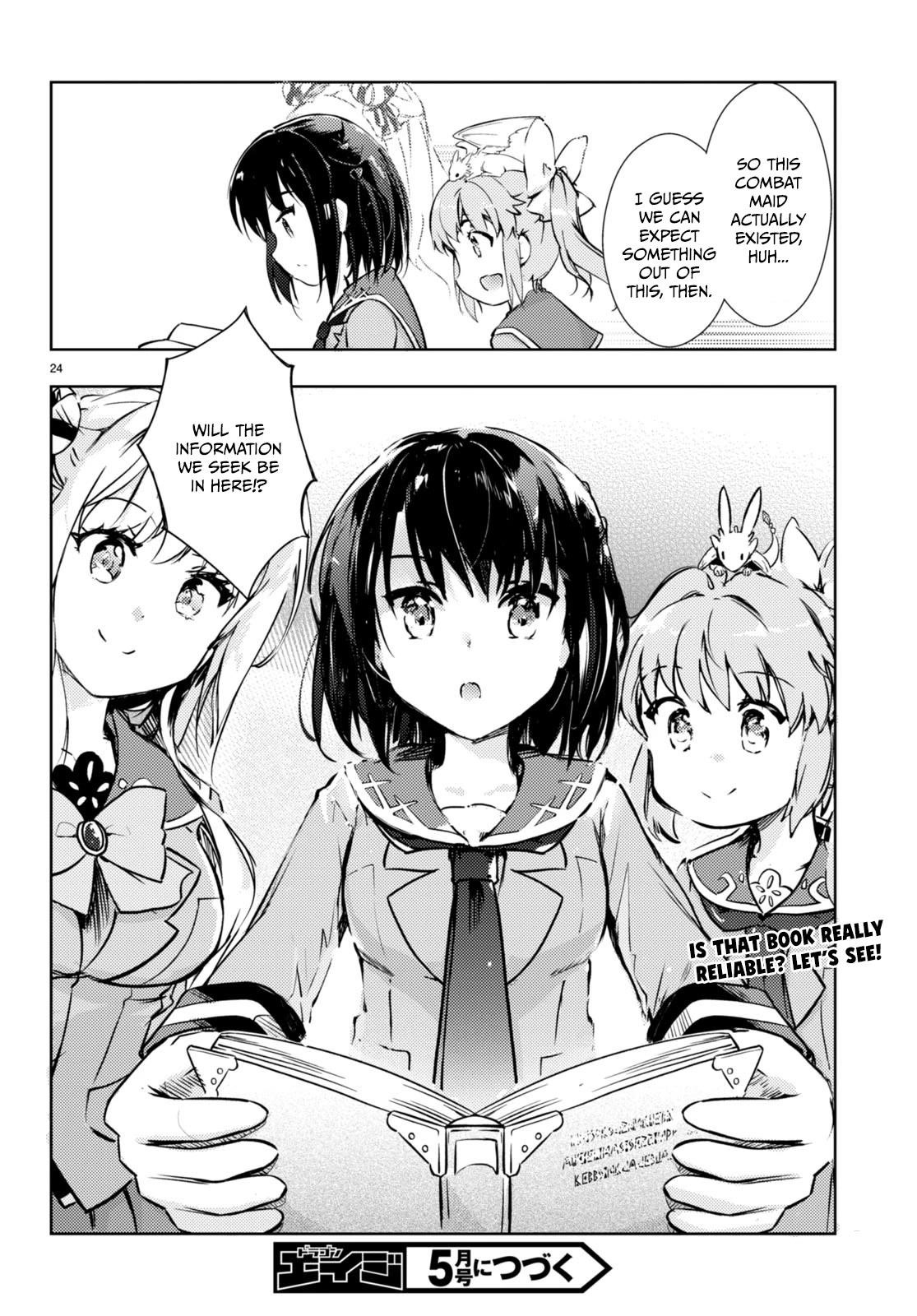 Kenshi O Mezashite Nyugaku Shitanoni Maho Tekisei 9999 Nandesukedo!? Chapter 61 - Page 24