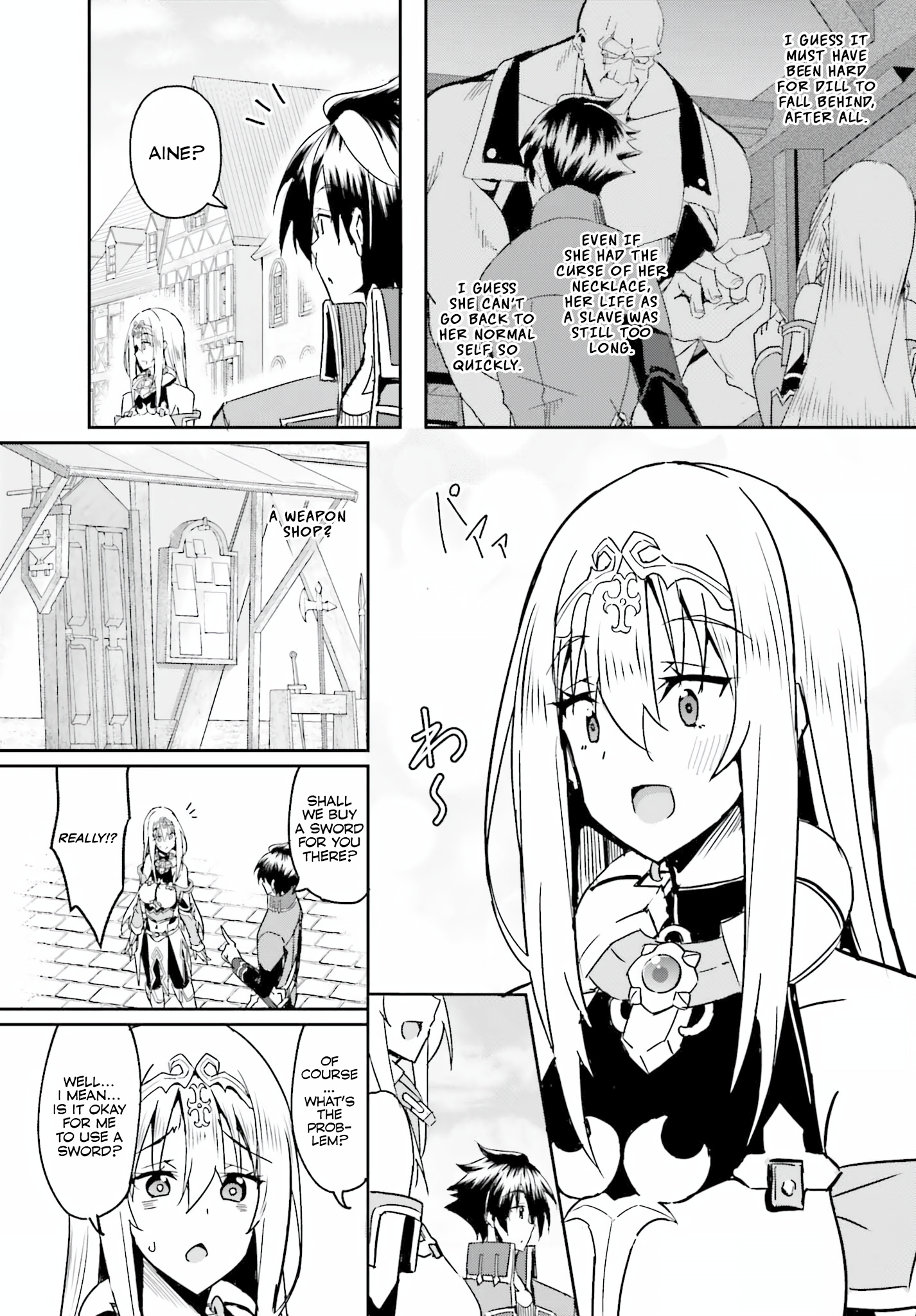 My childhood friend who I used to train swordsmanship with became a slave, so I, as an S-Rank adventurer decided to buy her and protect her Chapter 3 - Page 13