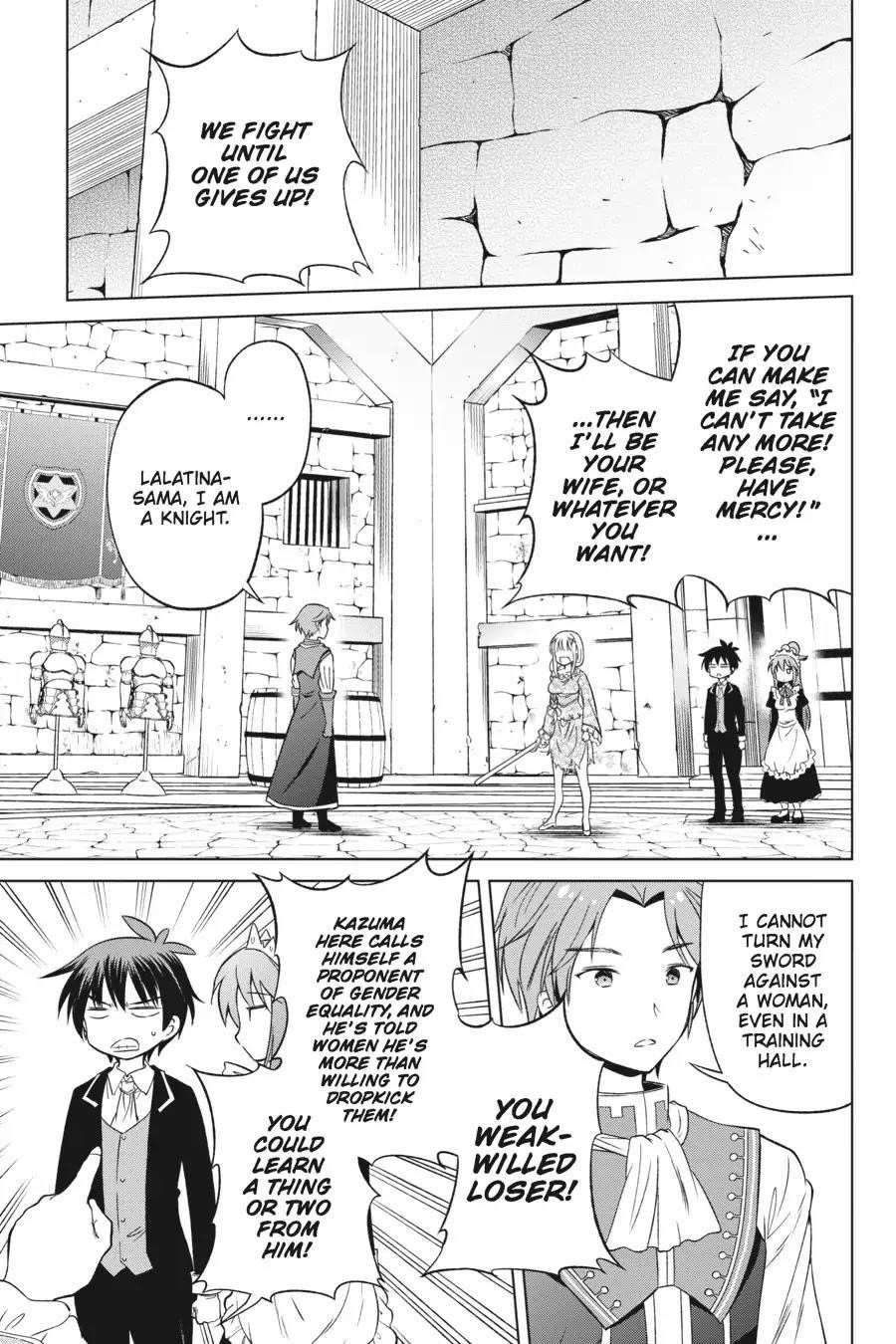 Kono Subarashii Sekai ni Shukufuku o! Chapter 27 - Page 23